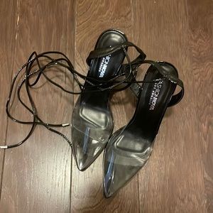 Fashion Nova Ankle Wrap Heels